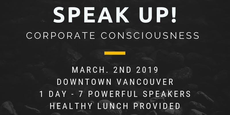 Read more about the article SPEAK UP – TALK SERIES – Corporate Consciousness
