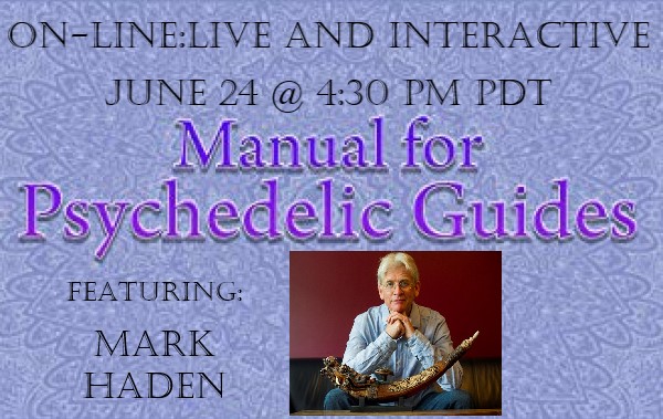 Read more about the article The Manual for Psychedelic Guides – Live and Interactive – with Mark Haden